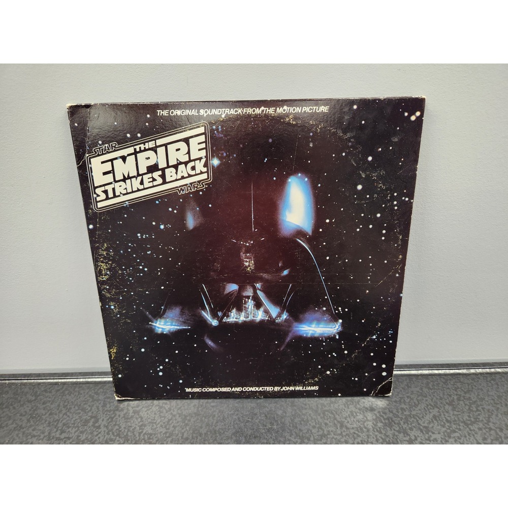 Vtg Star Wars Empire Strikes Back Vinyl LP Double Record 1980 Soundtrack w/ Book